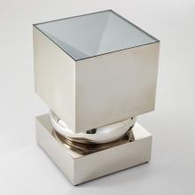 Global Views 9.92221 - Squeeze Accent Table-Nickel