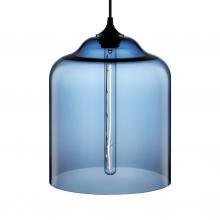 Niche GL-BEL-SAP - Bell Jar Sapphire Handblown Modern Glass Pendant Light